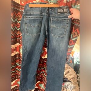 Men’s rock n roll denim jeans 36x34